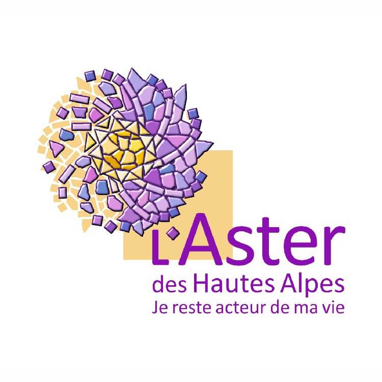 Création du logo d'une entreprise d'aide à la personne à Gap par Sylvie Brossois graphiste à Embrun (Gap, Hautes-Alpes, région PACA)