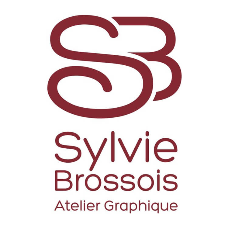 Refonte du logo d'Atelier Graphique par Sylvie Brossois graphiste à Embrun (Gap, Hautes-Alpes, région PACA)