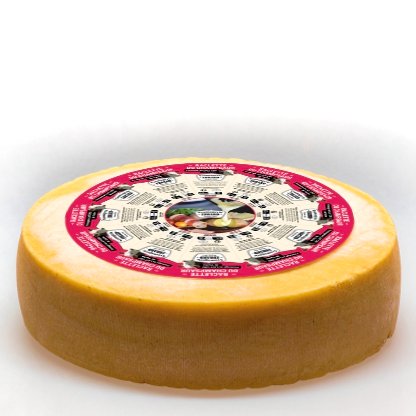 Création d'étiquette pour un fromages à la coupe par Sylvie Brossois graphiste (Gap, Hautes-Alpes en région PACA)