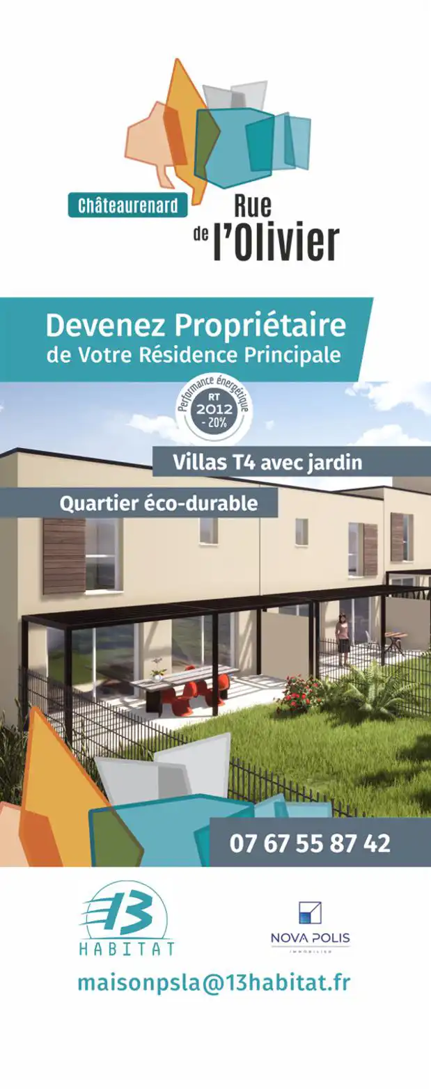 Roll' up, communication commerciale et design d'identité pour un programme immobilier, Bouches-du-Rhône