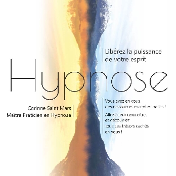 Création d'une plaquette commerciale pour hypnotiseur sur Gap par Sylvie Brossois graphiste