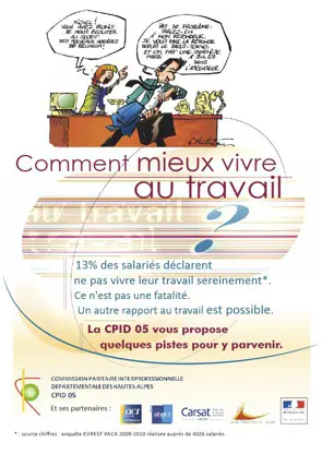 Création d'une brochure de prévention santé et bien-être au travail