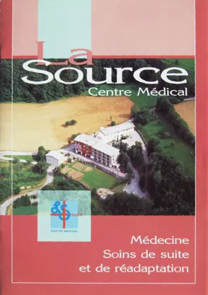 Création d'une brochure pour un centre médical de soins de suite