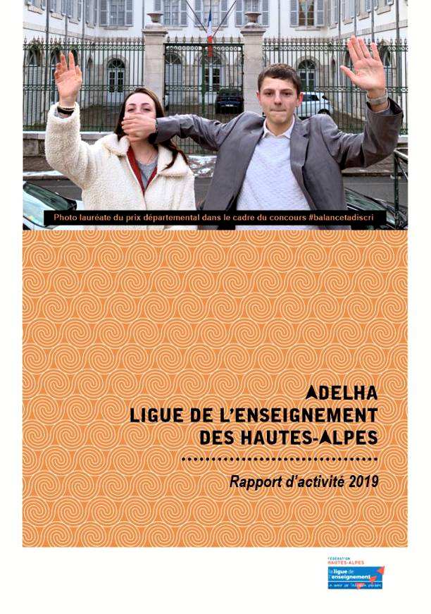 Création d'un rapport annuel d'activité par Sylvie Brossois graphiste (Gap, Hautes-Alpes en région PACA)