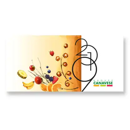 Création d'une carte de vœux pour un grossiste de fruits et légumes à Aubagne
