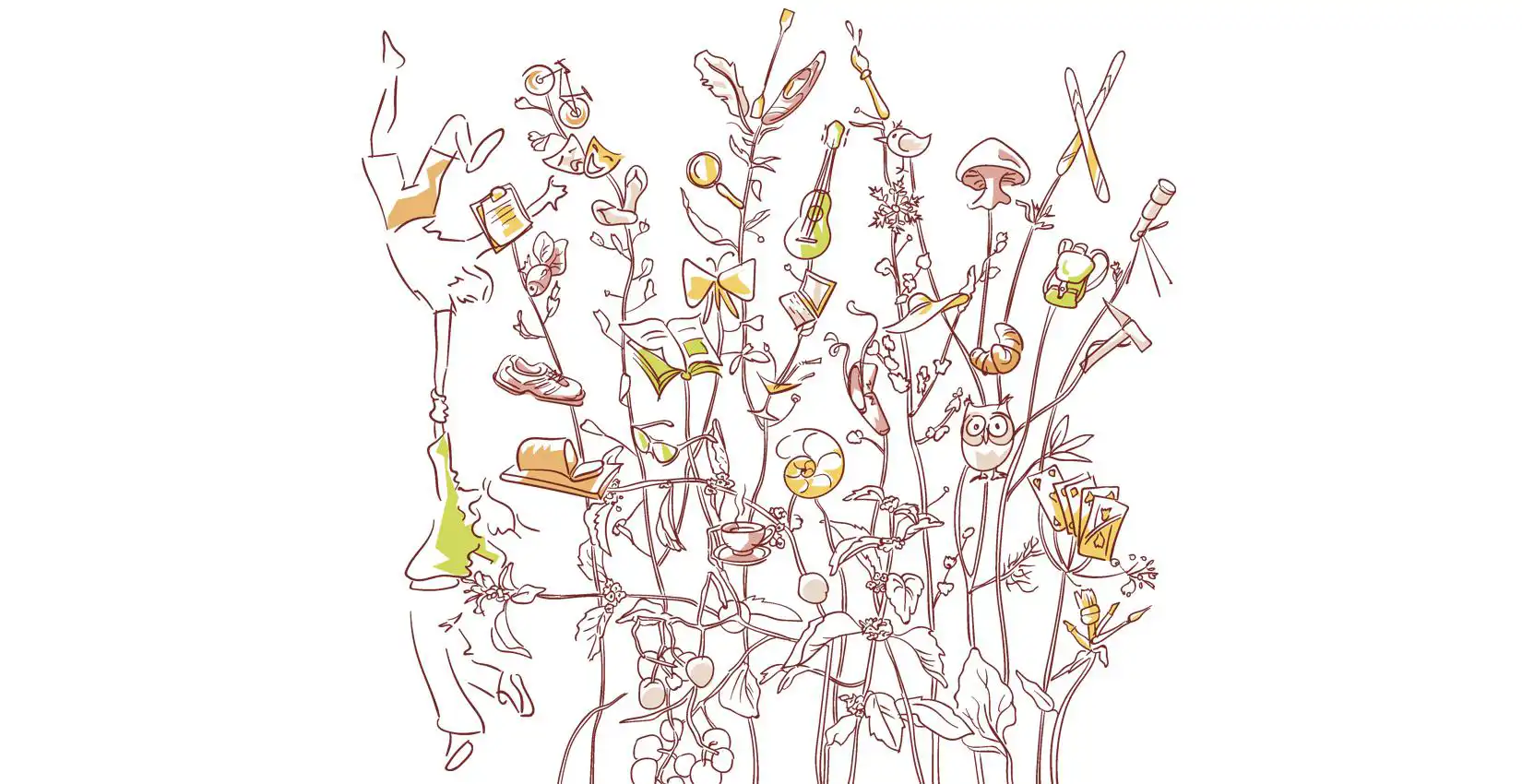 Création d'une illustration pour l'identité visuelle d'un centre d'hébergement