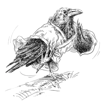Création d'illustrations en noir & blanc à la plume pour un recueil de comptines