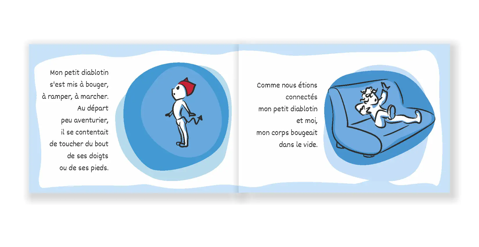 Création des illustrations d'un livre pour enfants et familles
