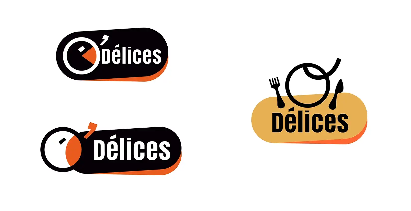 Etude de logo de restaurant, modèles à vendre