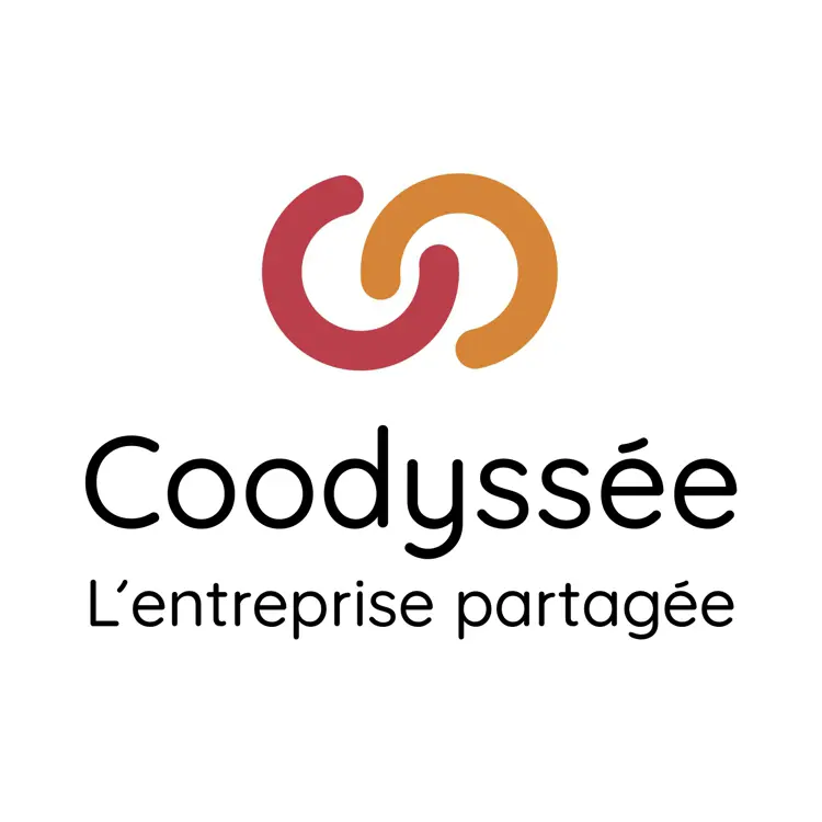Refonte du logo  qui combine graphisme abstrait et typographie pour une coopérative d'emploi de Gap