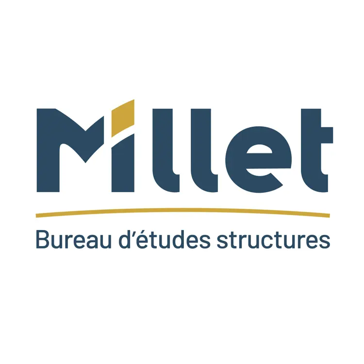 Refonte du logo d'une entreprise gapençaise d'ingénierie en structures, dans un style typographique sobre et construit