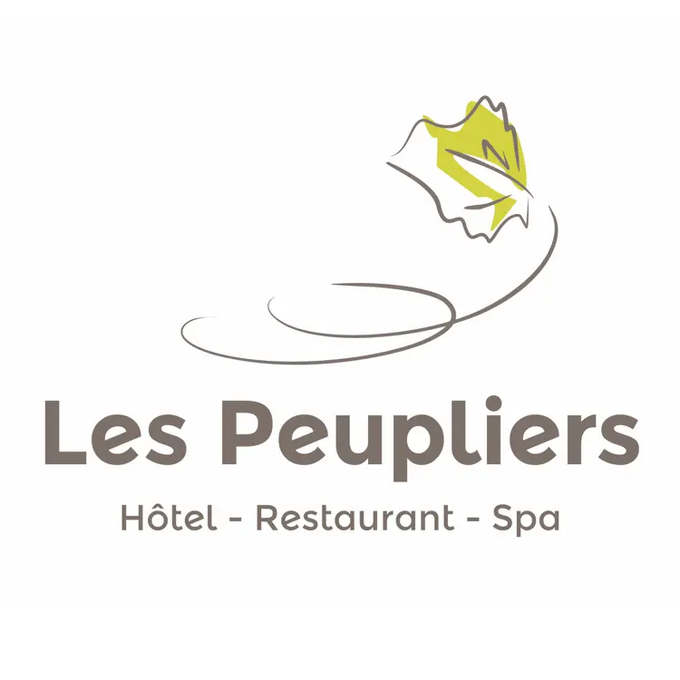 Création du logo d'un hôtel restaurant dans les Hautes-Alpes au graphisme léger et enlevé fait main