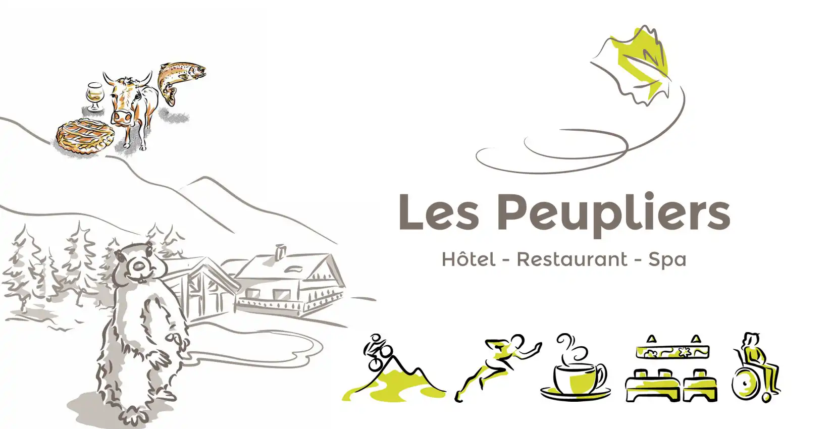 Logo d'un hôtel restaurant de charme au coeur de la nature des Hautes-Alpes