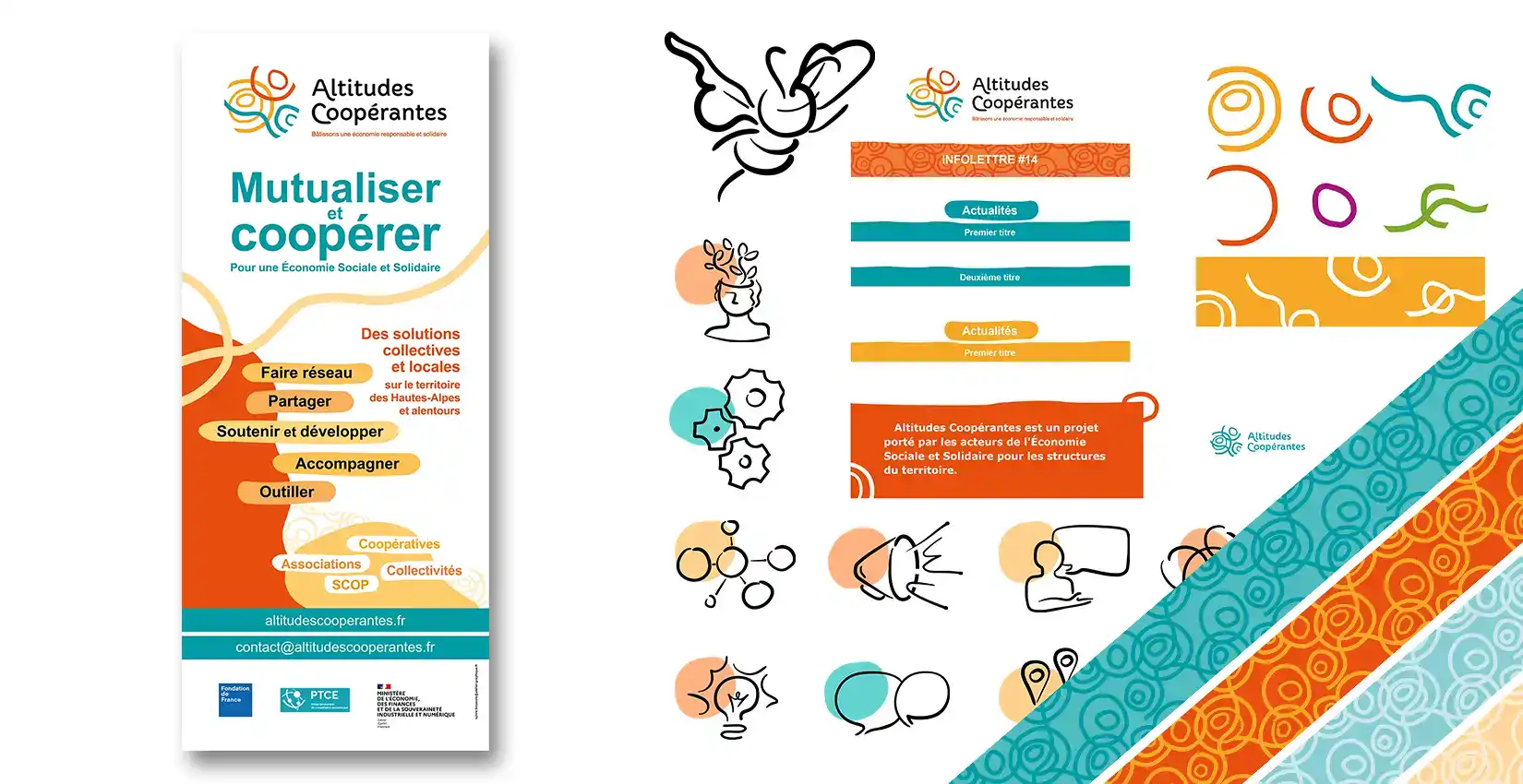 Roll'up & charte graphique pour ce groupement voué au développement socio-économique local